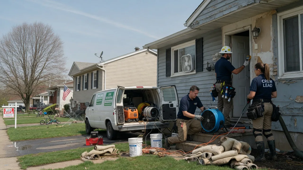 Flood Cleanup in Bowmansville, NY near me