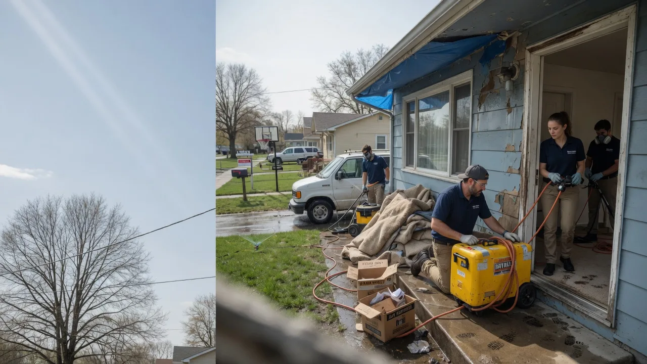 Basement Flood Cleanup in Bowmansville, NY near me